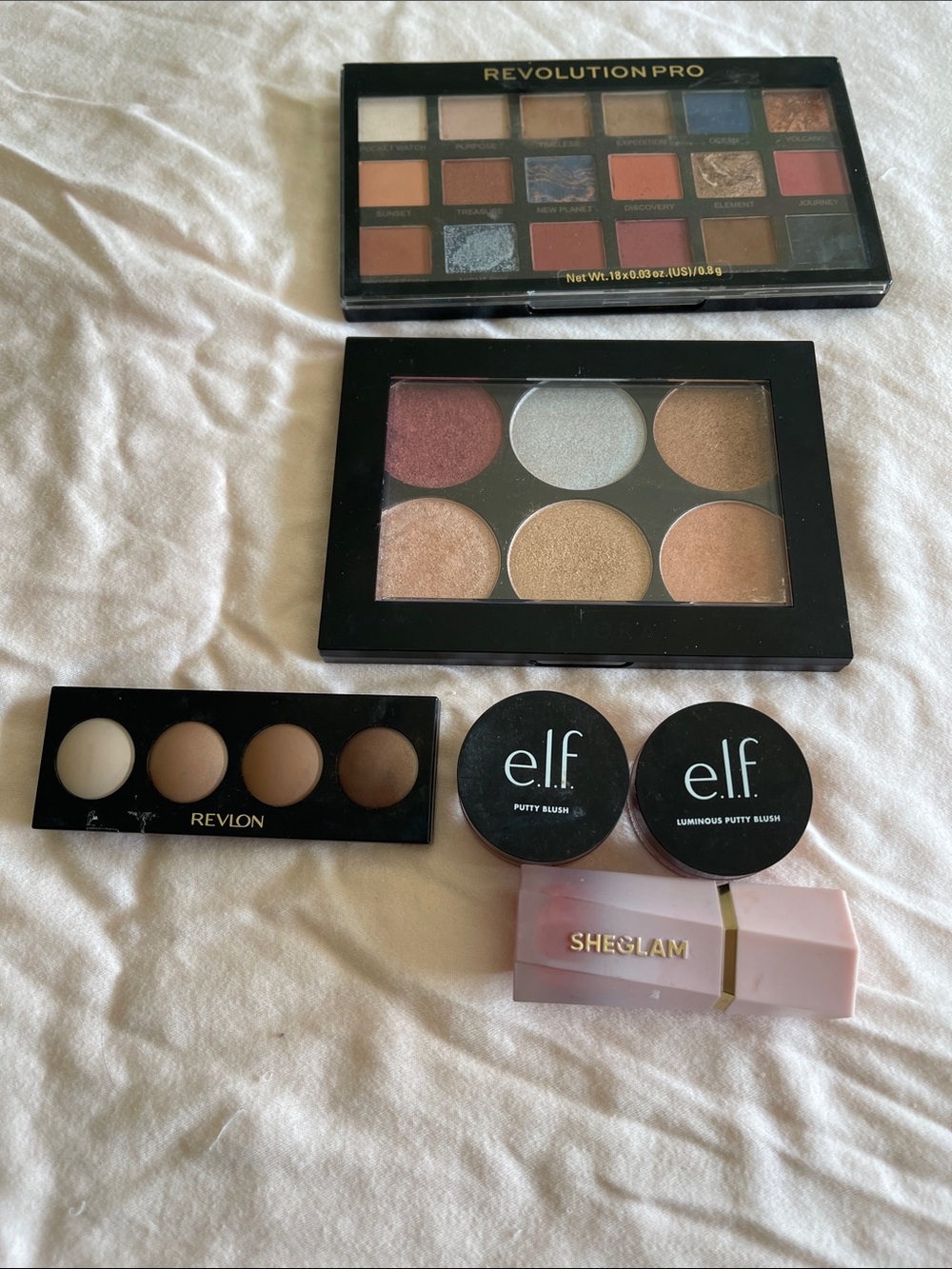 6 various Palette sold together